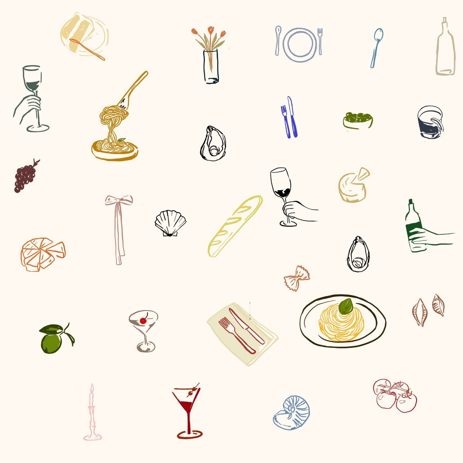 Illustration library | Digital Download.